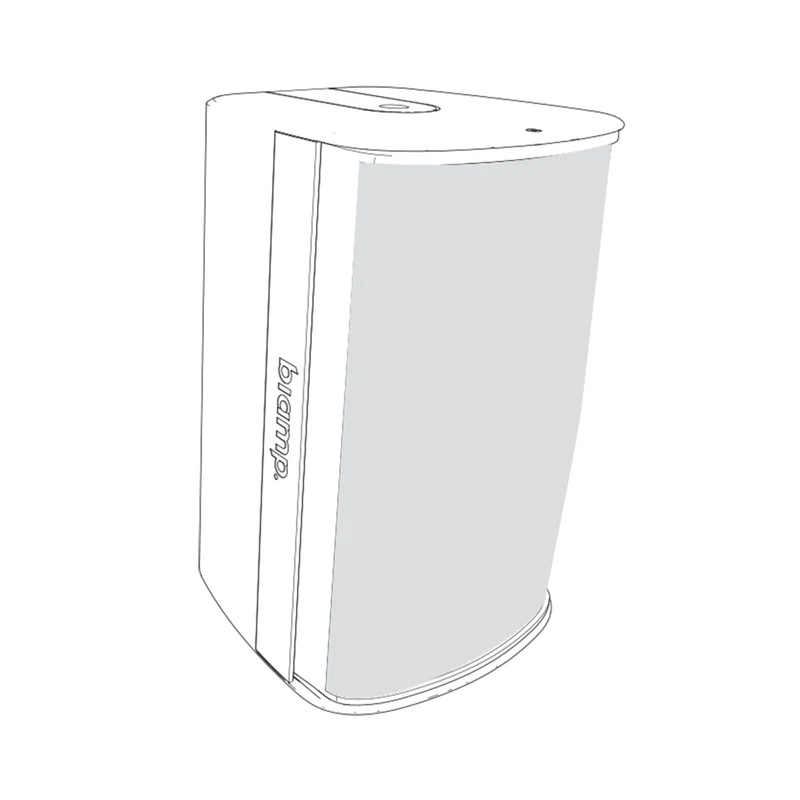 BIAMP Desono EX-S6 — Altavoz de superficie coaxial 6.5"