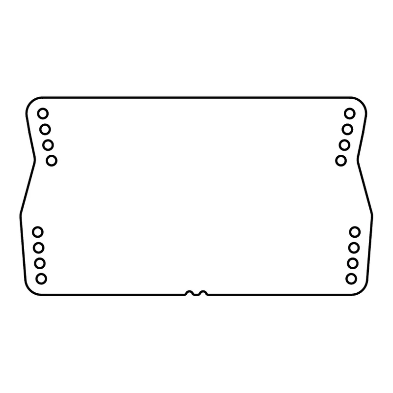 NEXO GPI-ANPL2 — Placa de montaje S12/LS18 (5-10°)
