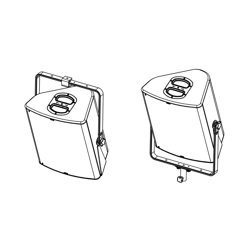 NEXO PNU-VBRK15 — Soporte en U vertical para P15
