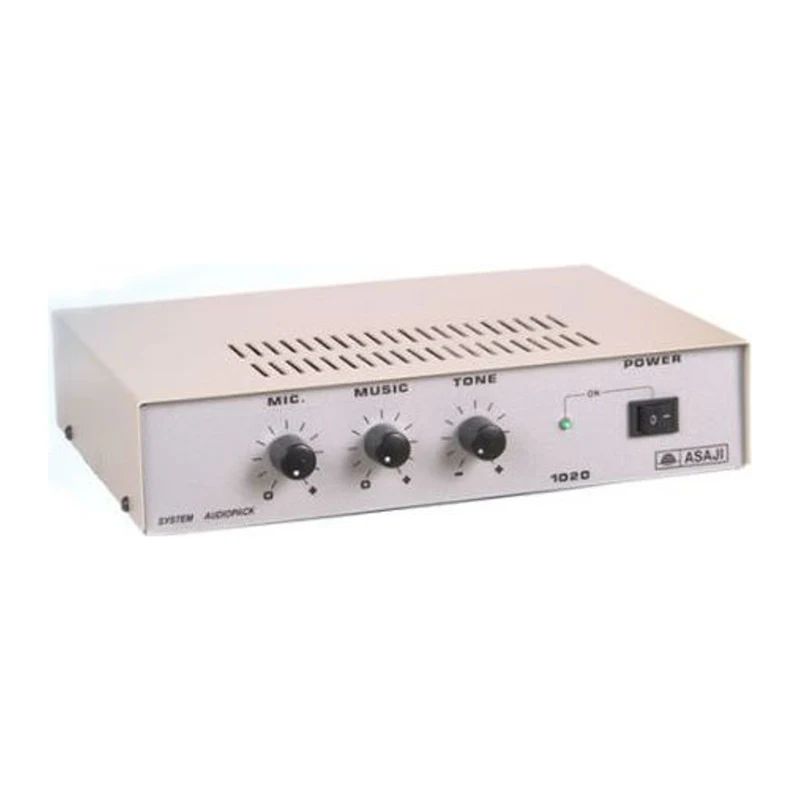 Asaji 1020 — Amplificador Mezclador 20W 4-8 Ohms 70V