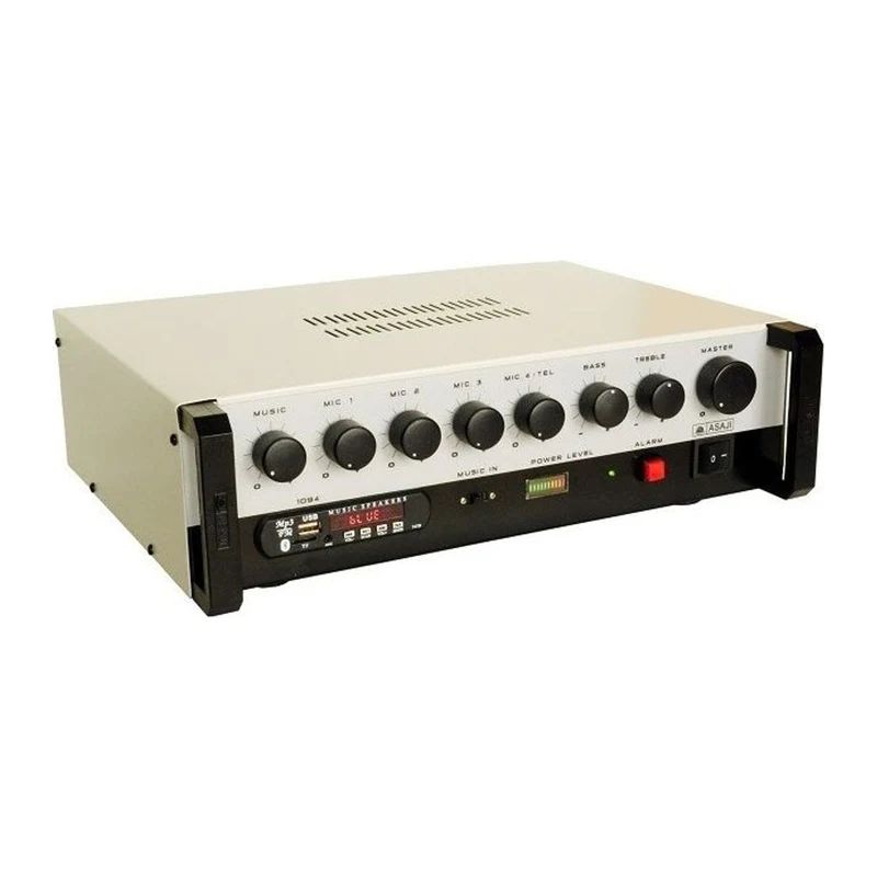 Asaji 1094/10 — Amplificador Mezclador BT/USB 200W