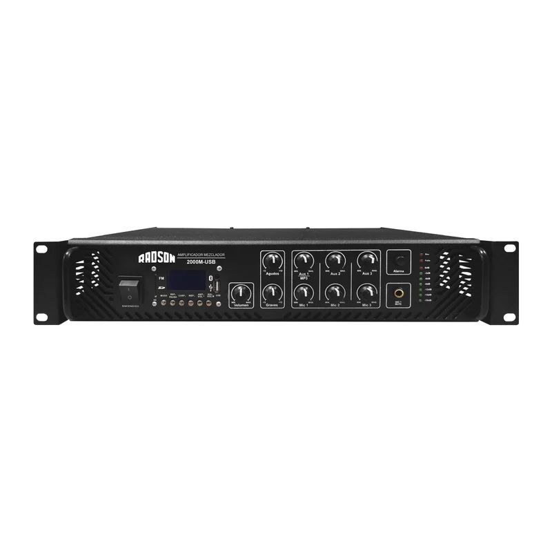 Radson Amplificador Mezclador 2000M-USB