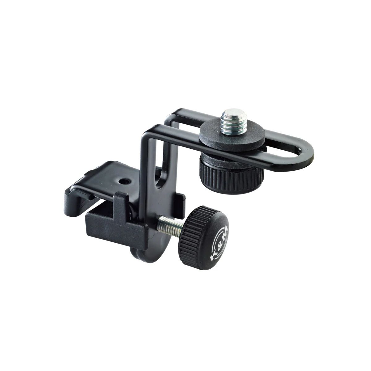K&M 24030-500-55 Soporte de microfono para bateria color negro.