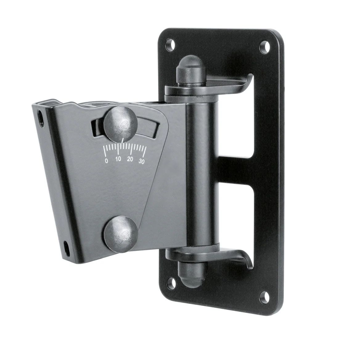 K&M 24471-000-57 Soporte de pared blanco para gabinte acustico K&M.