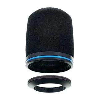SHURE A57AWS Paravientos con fijacion de seguridad para microfono BETA57A, color negro
