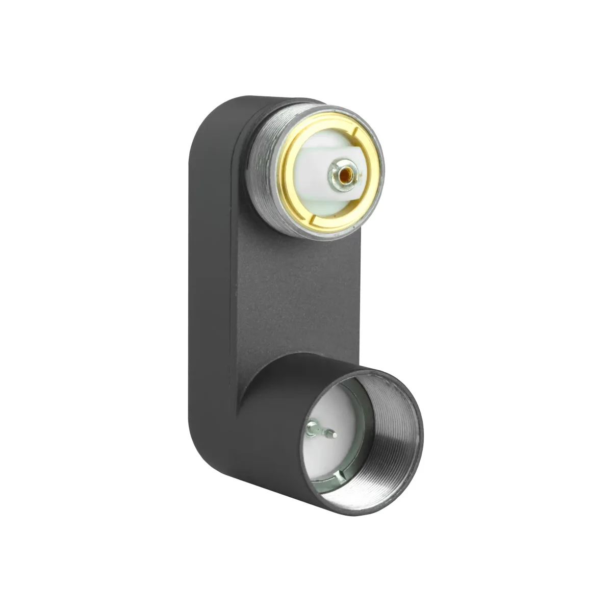 SHURE A89U Adaptador de tallo unico a doble tallo para microfonos shotgun VP89, color negro