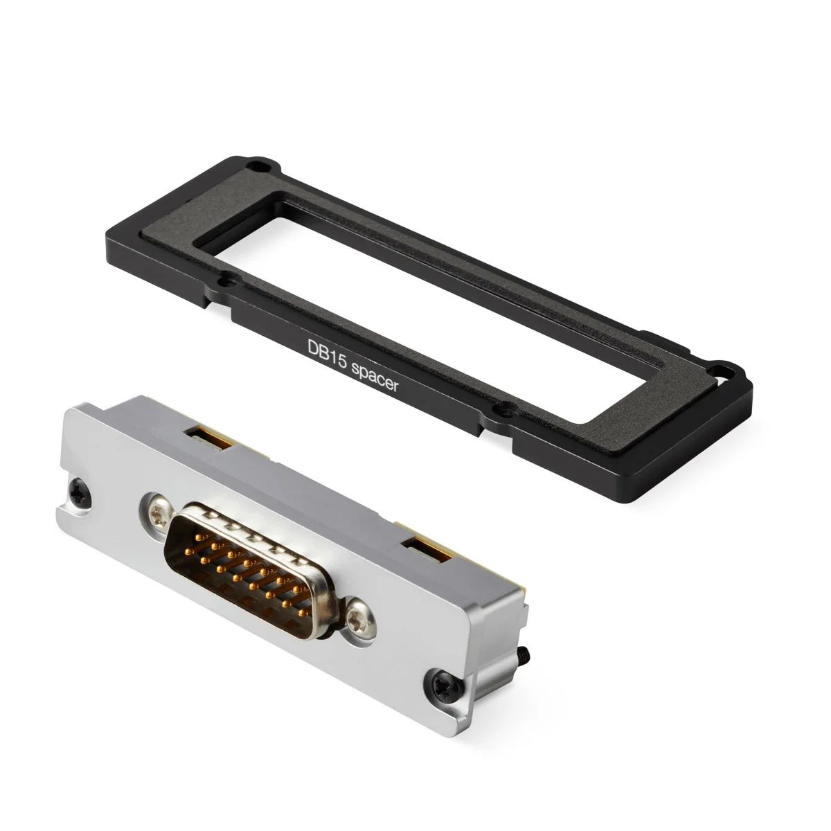 SHURE ADX5BP-DB15 Placa Posterior para el Receptor Inalámbrico Portátil de Doble Canal Axient Digita