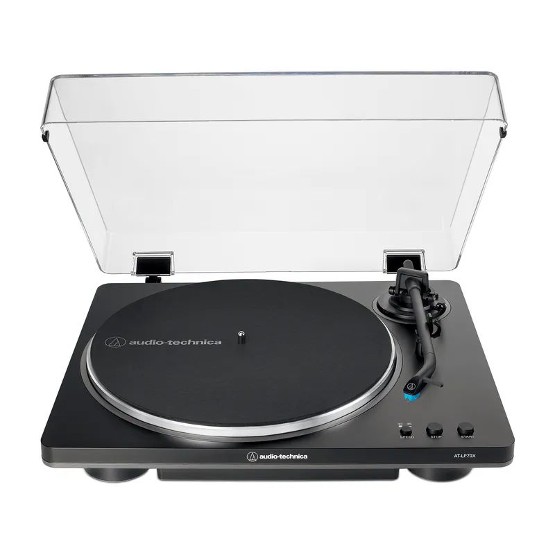 AT-LP70X · Tocadiscos automático por correa con cápsula AT-VM95C