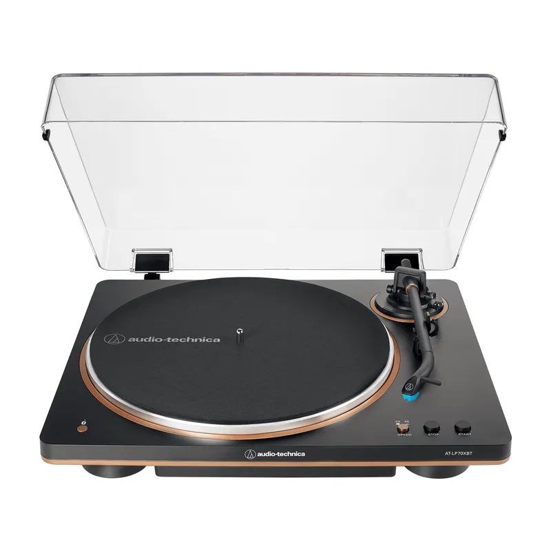 AT-LP70XBT · Tocadiscos automático por correa con Bluetooth y AT-VM95C