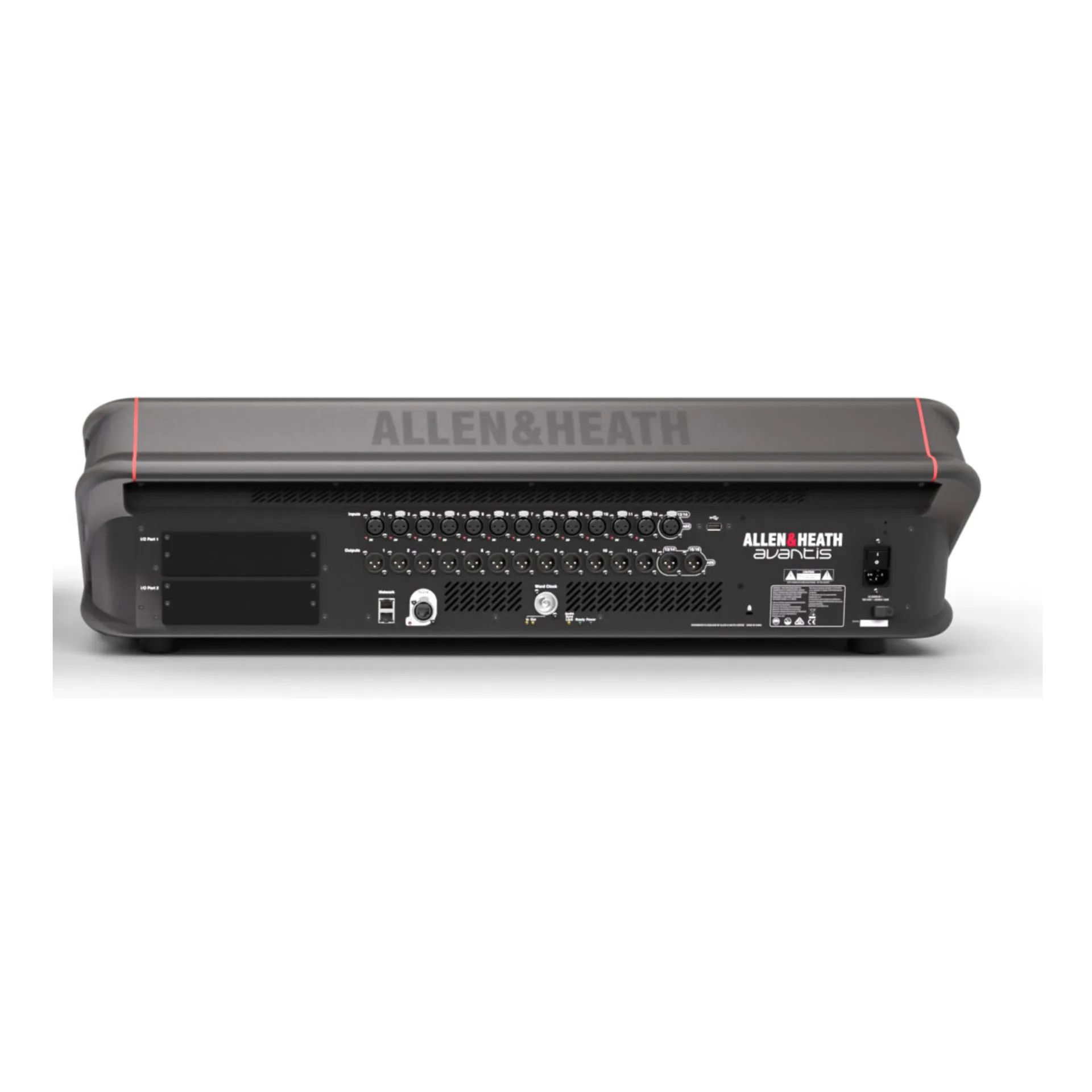 Allen & Heath Avantis — Mezcladora digital 64-96 canales con dPack (plugins)