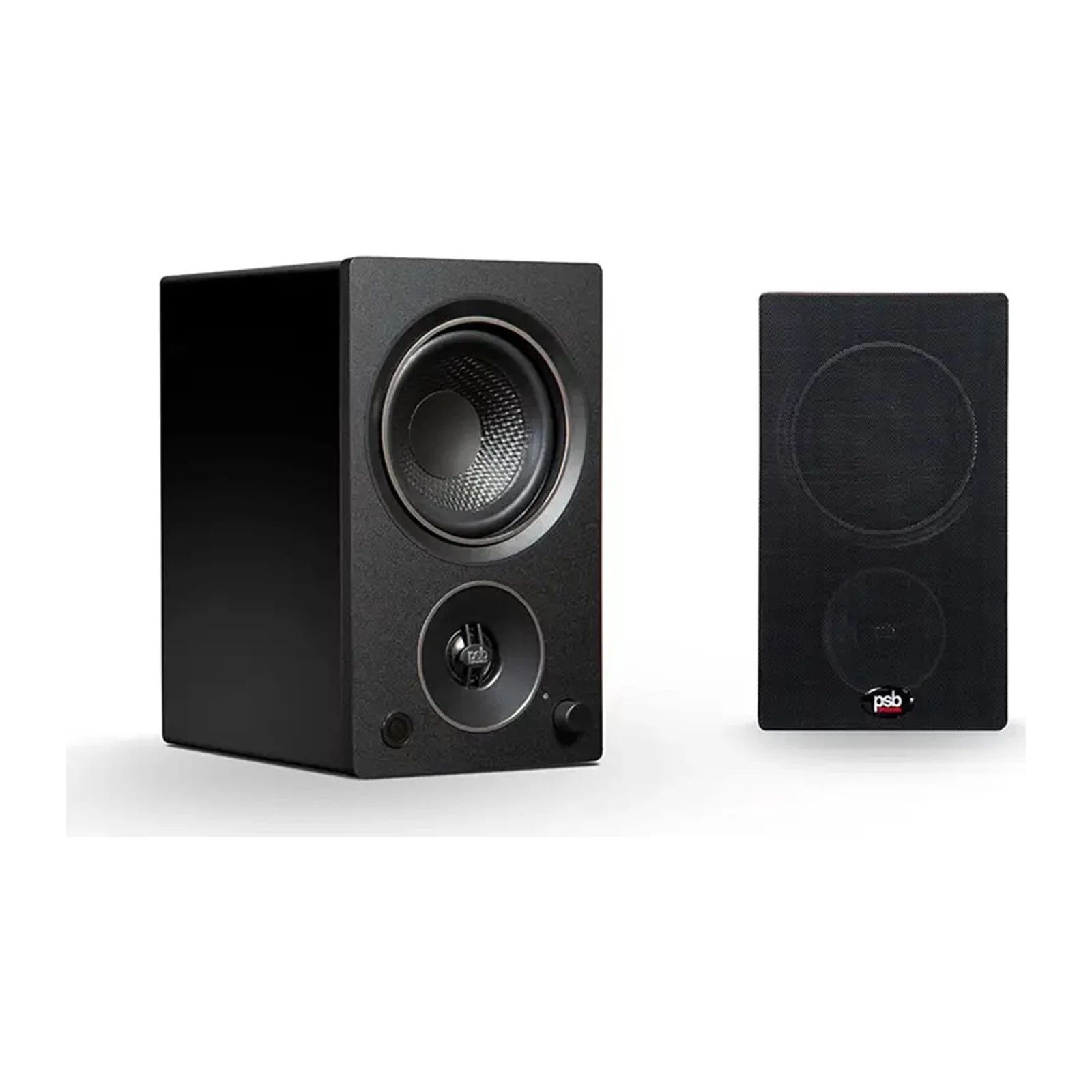 PSB Alpha AM3 — Bocina activa compacta, Negro Mate