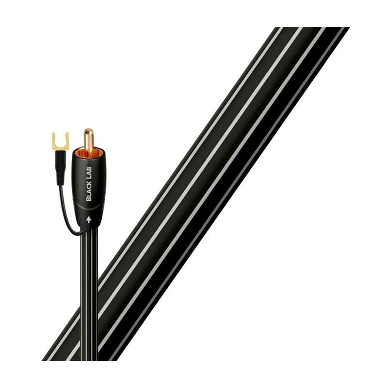 AudioQuest Black Lab — Cable de Subwoofer RCA, 3 m