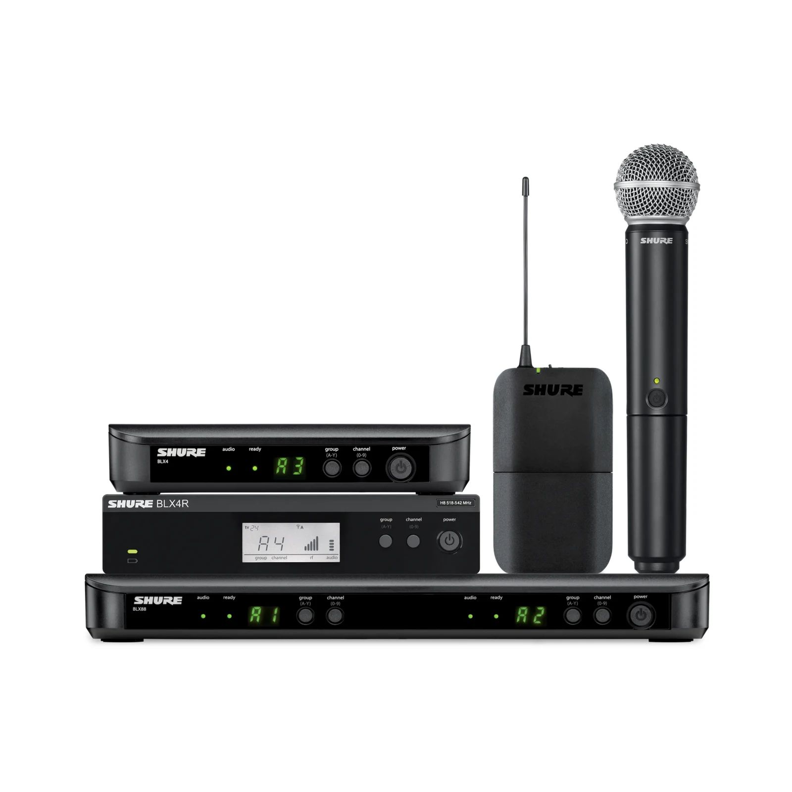 Shure BLX1288/CVL — BLX (cápsula CVL)