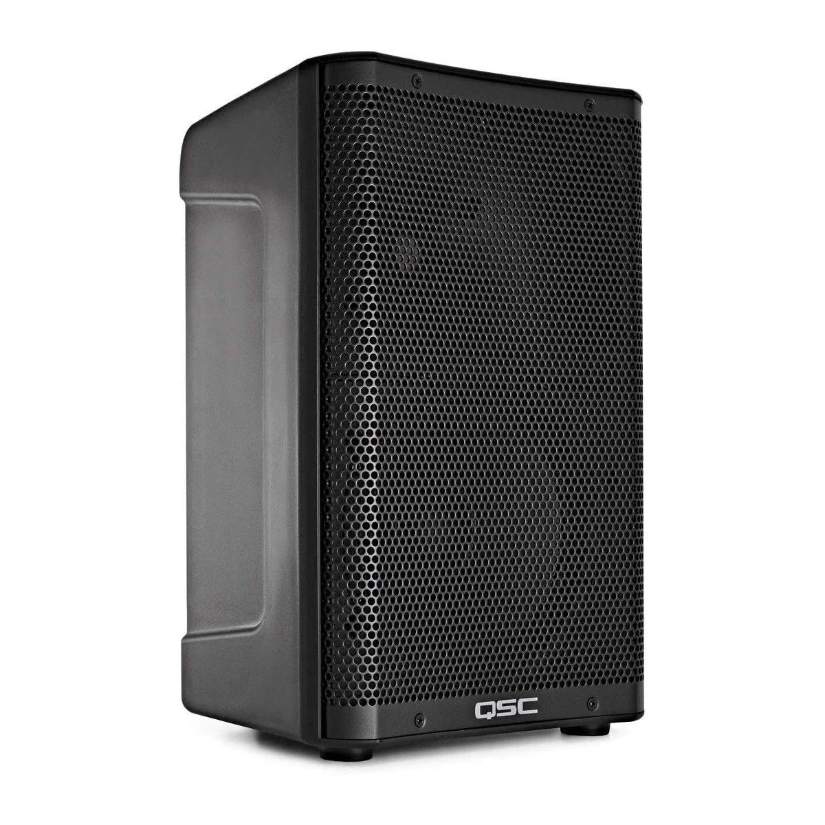 QSC CP8 Altavoz autoamplificado compacto de 8 pulgadas, color negro
