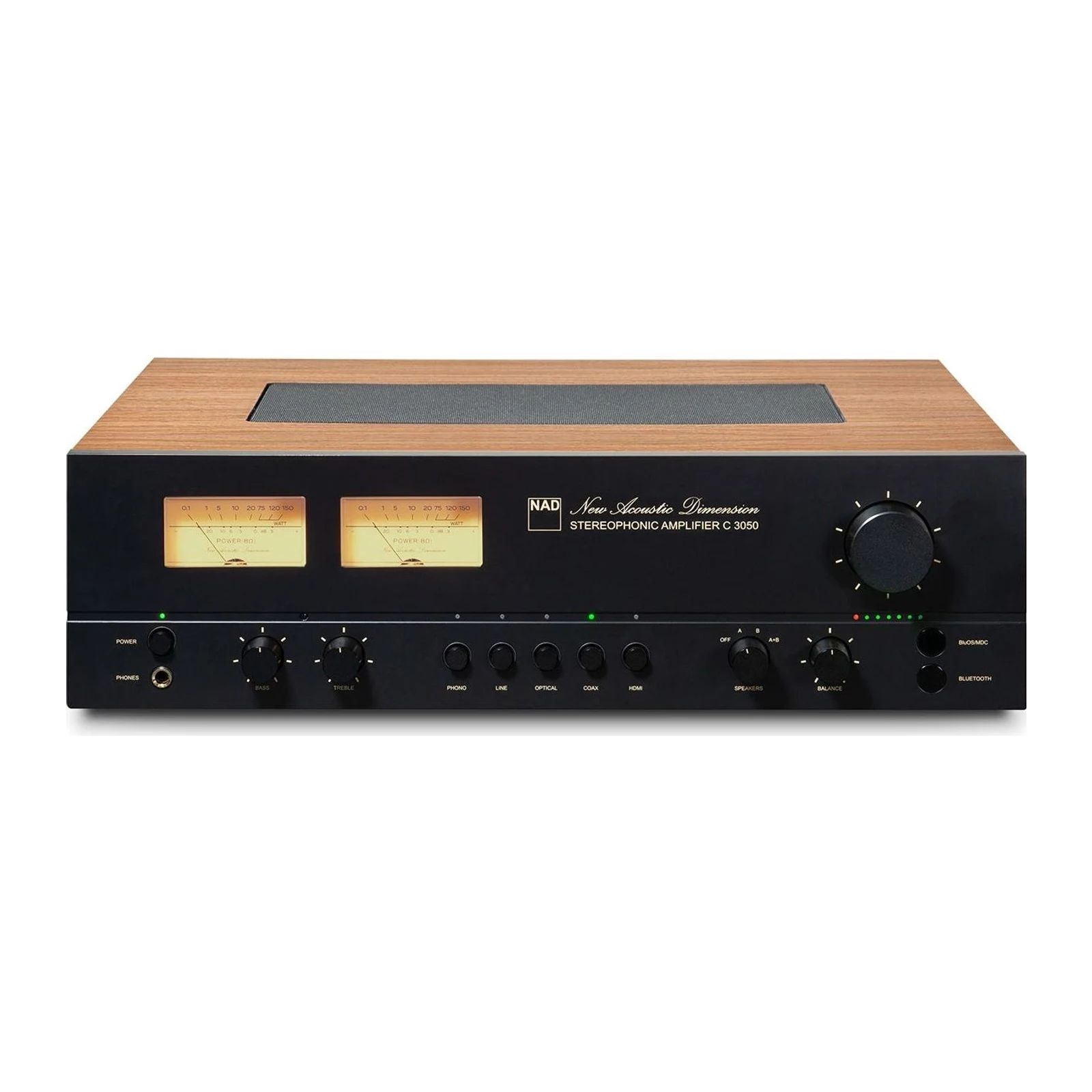 NAD C 3050 — Amplificador Integrado Estéreo, Edición Vintage
