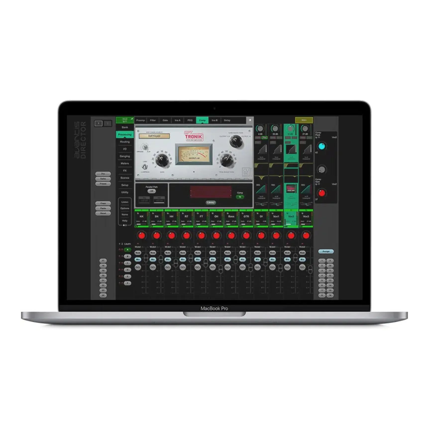 Allen & Heath dPack — Paquete de plugins (licencia de activación) para Avantis y Avantis Solo
