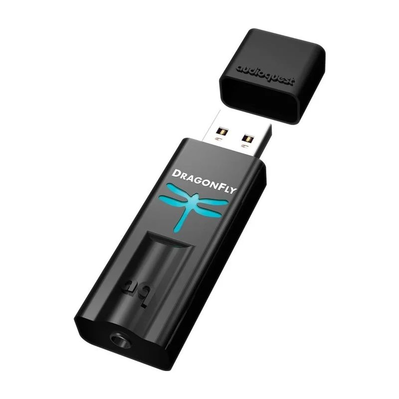 AudioQuest DragonFly Black — Convertidor Digital-Analógico USB