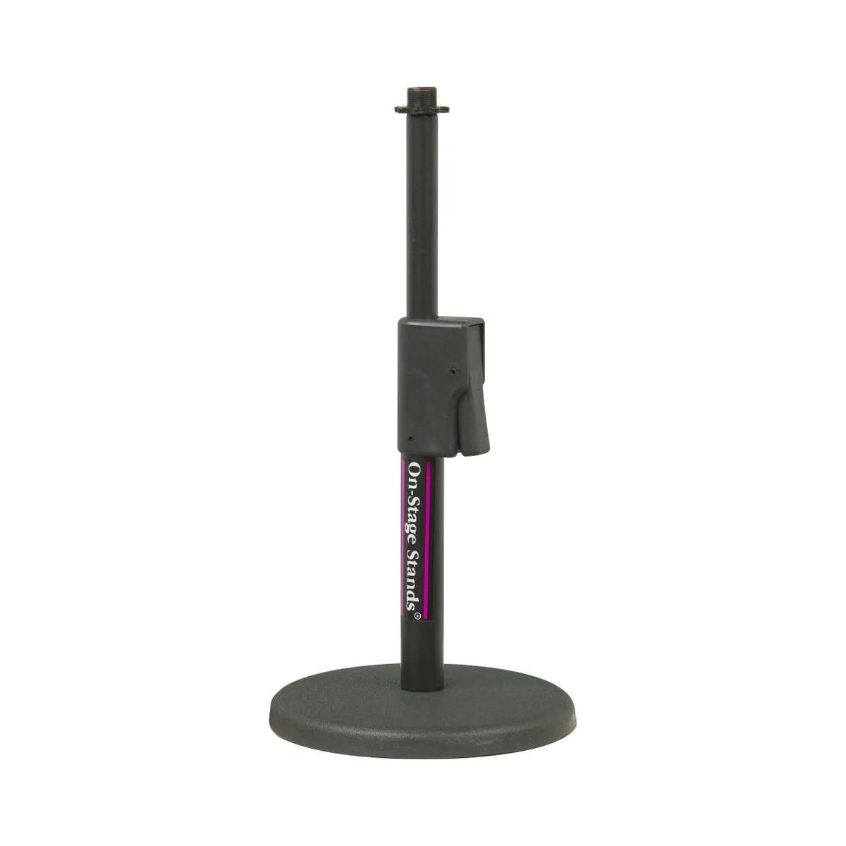 ON-STAGE DS7200QRB Soporte de escritorio para microfono, color negro
