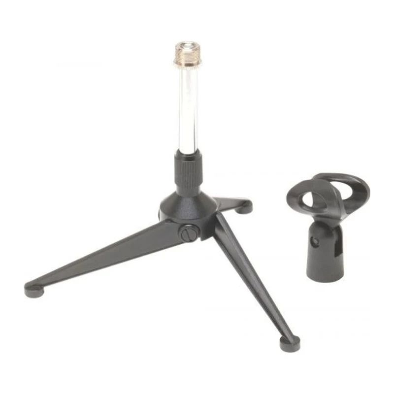 ONSTAGE DS7425 — pedestal de micrófono de escritorio con tripié
