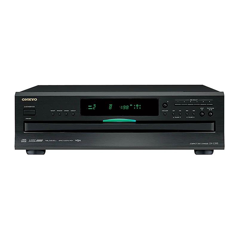 ONKYO DX-C390 — reproductor de CD de 6 discos (carrusel)