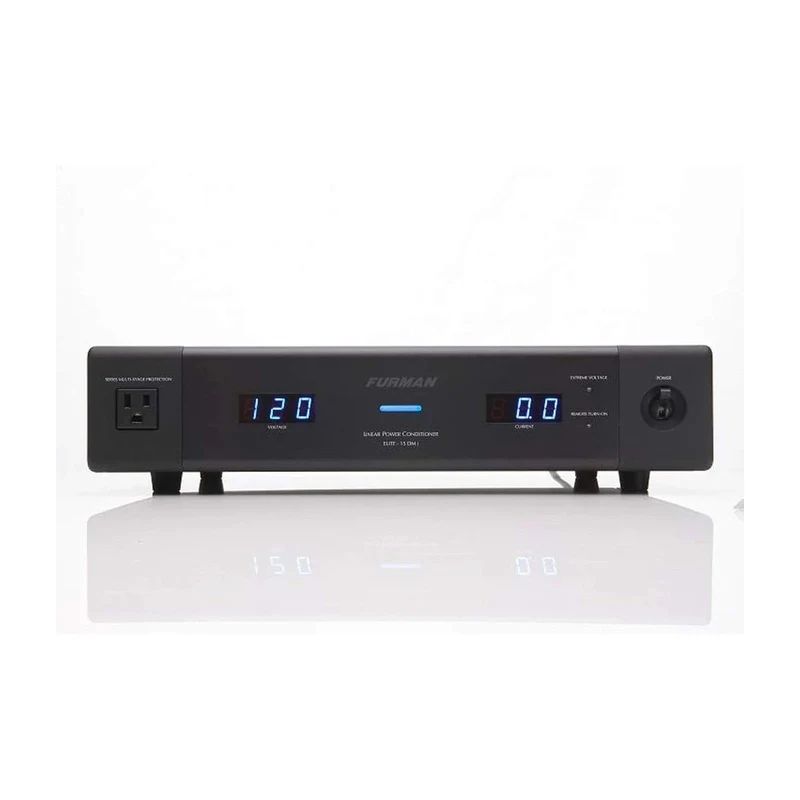 Furman Elite Series ELITE-15 DM I — Acondicionador de Energía Audiófilo con Medidores Duales de Voltaje y Corriente
