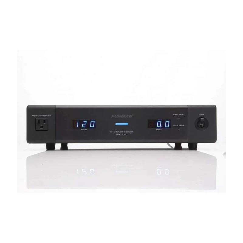 Furman Elite Series ELITE-15 DM I — Acondicionador de Energía Audiófilo con Medidores Duales de Voltaje y Corriente