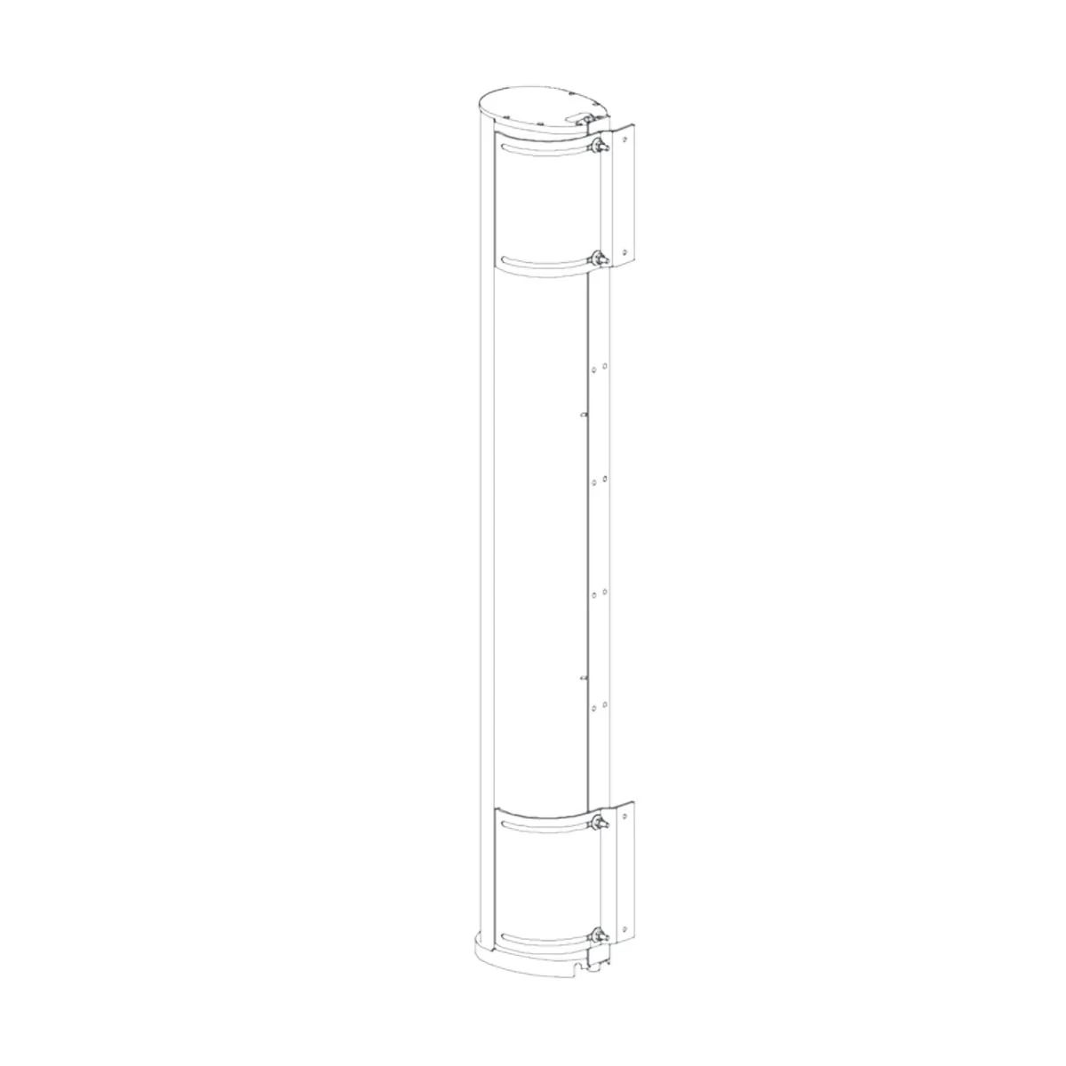 BIAMP Soporte p/serie ENTASYS, blanco