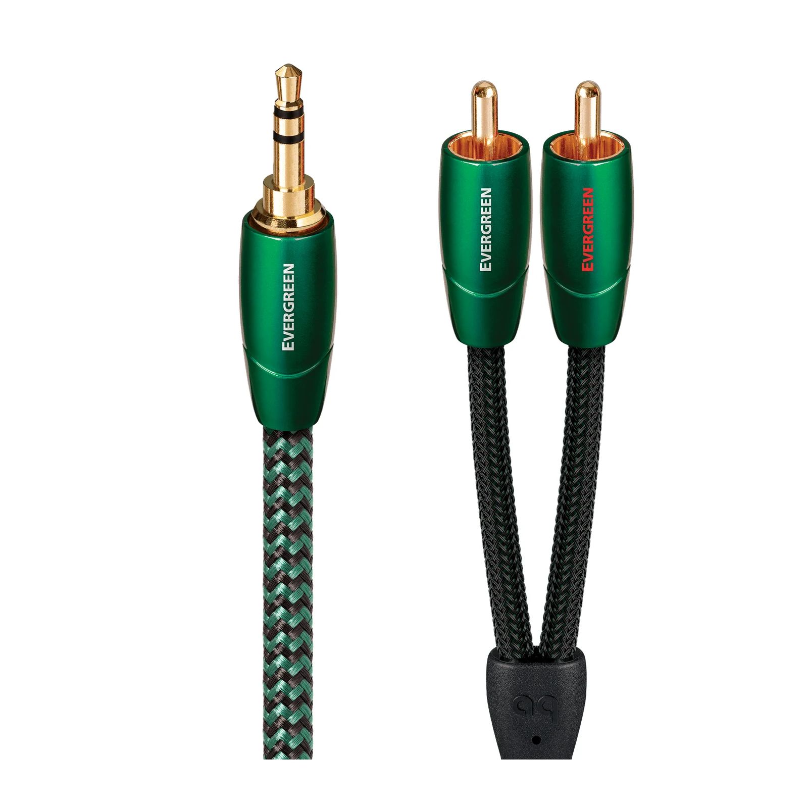AudioQuest Evergreen — Cable interconexión 3.5mm mini a RCA (1.0 m)