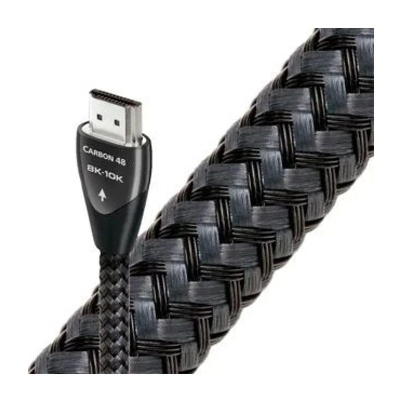 AudioQuest Carbon 48 — Cable HDMI 8K-10K 48Gbps, 1.5 m, Trenza Carbon