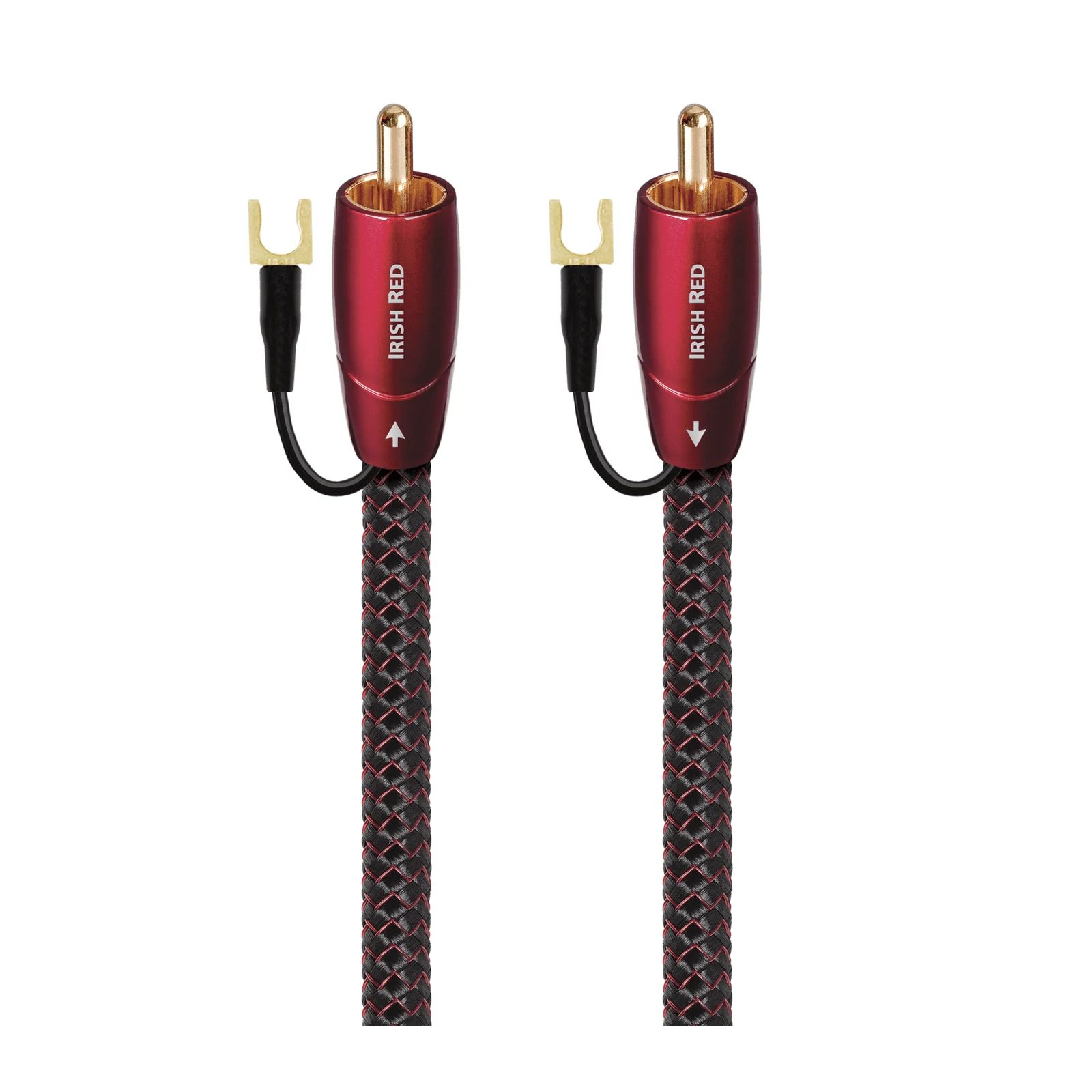 AudioQuest Irish Red — Cable RCA para Subwoofer, 3 m