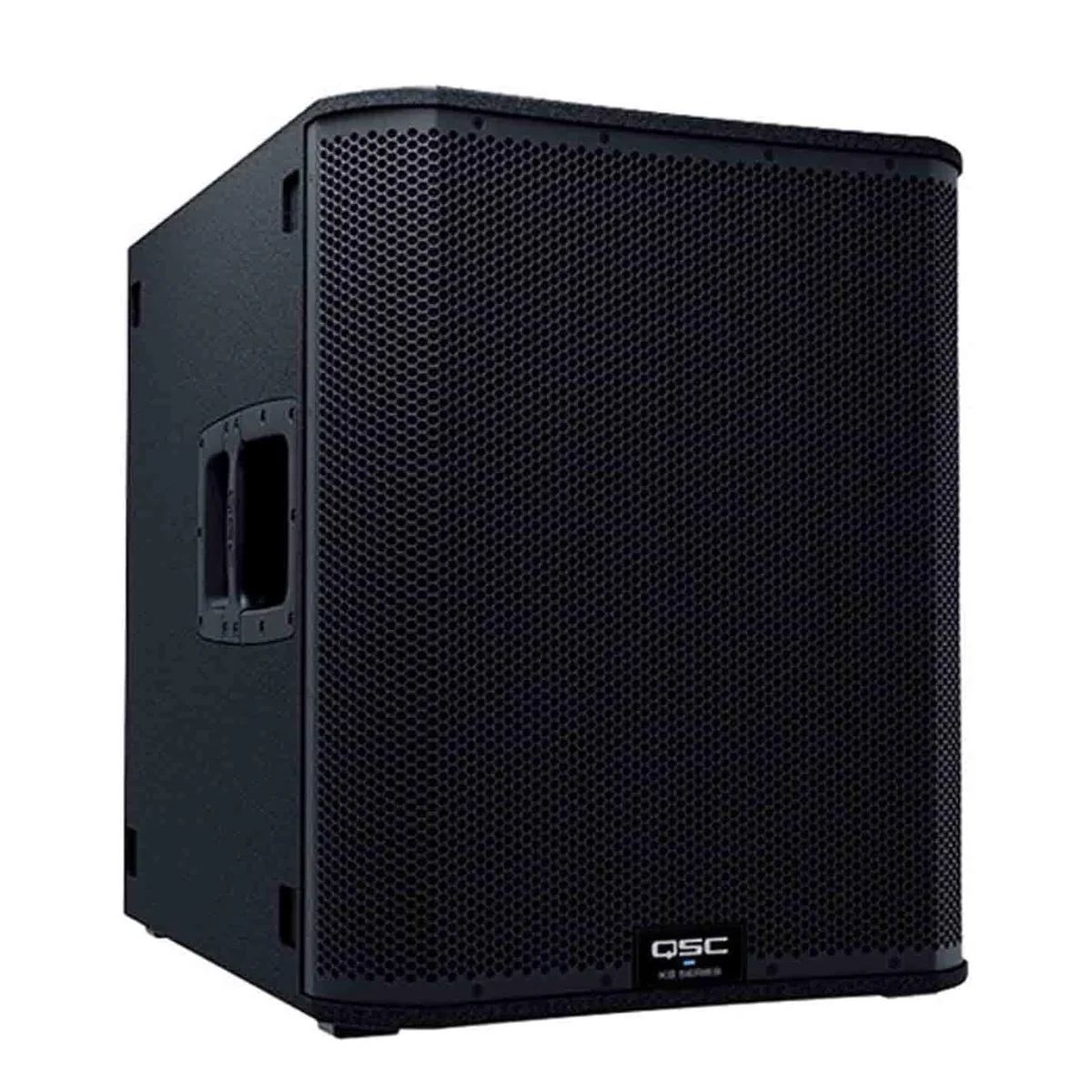 QSC KS118 Subwoofer auto-amplificado de 18 pulgadas, color negro