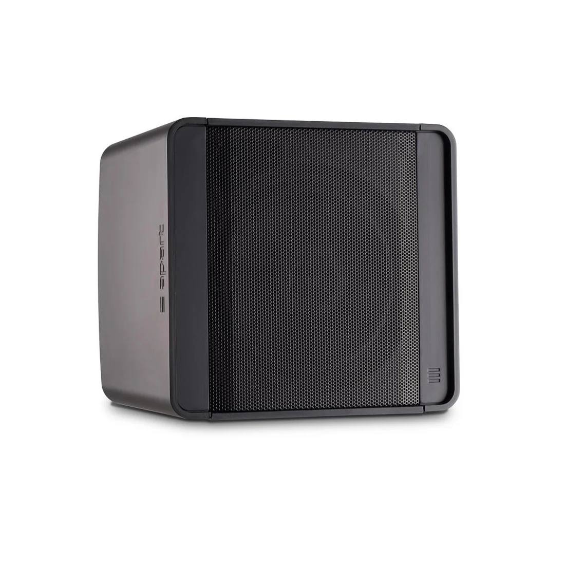 APART KUBO5T-BL PAR DE ALTAVOZ BIDIRECCIONAL 5.25" PARA LINEA DE 70/100 VOLTS COLOR NEGRO