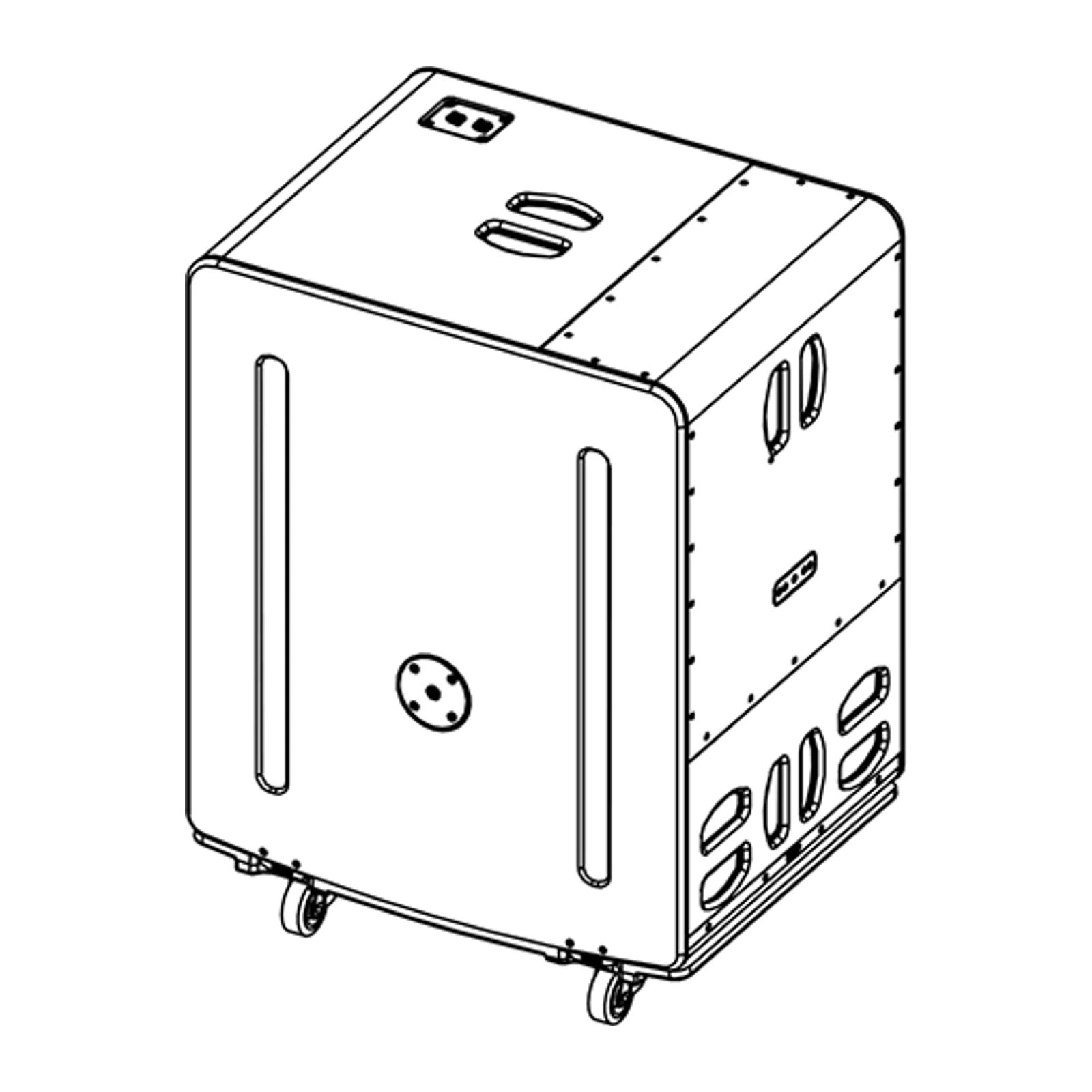 NEXO LNT-WB20 — tabla con ruedas