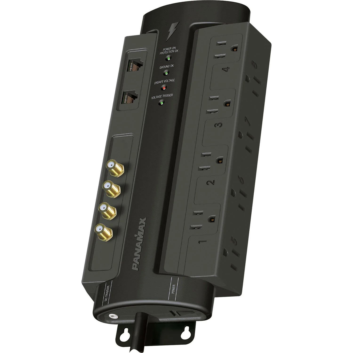 PANAMAX M8-AV-PRO Acondicionador de corriente eléctrica para componentes AV, 8 contactos