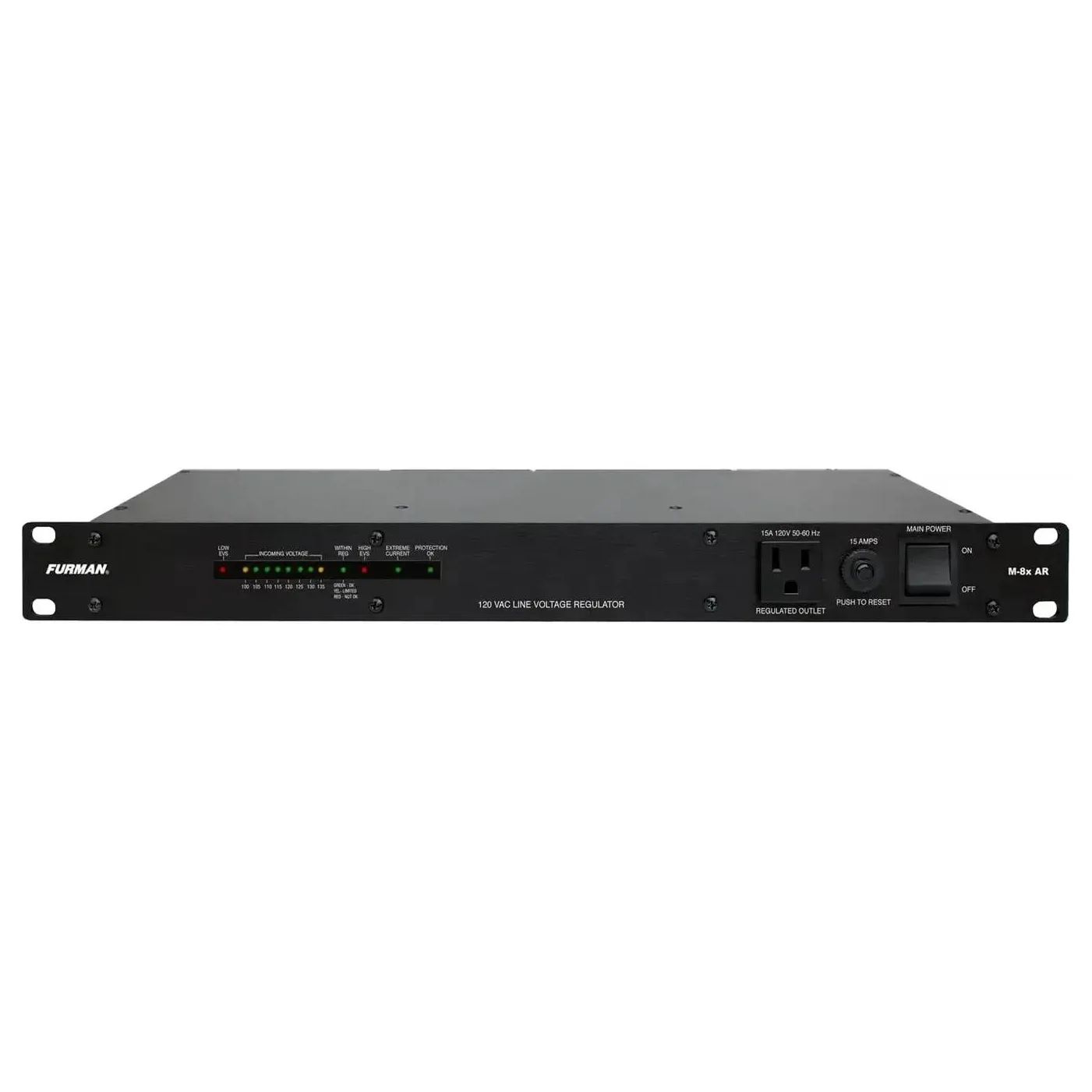Furman Merit Series M-8x AR — Regulador de Voltaje para Condiciones de Energía Inestables