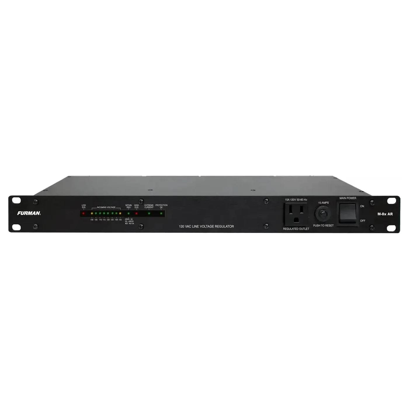 Furman Merit Series M-8x AR — Regulador de Voltaje para Condiciones de Energía Inestables