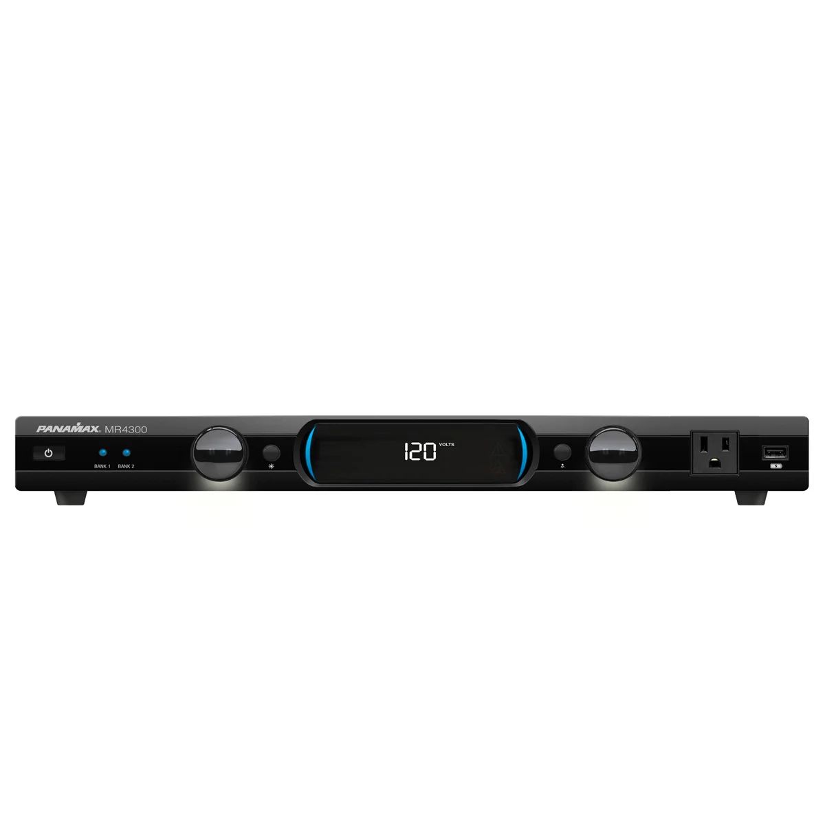 PANAMAX MR4300 Acondicionador de corriente eléctrica con voltimetro digital, 9 contactos