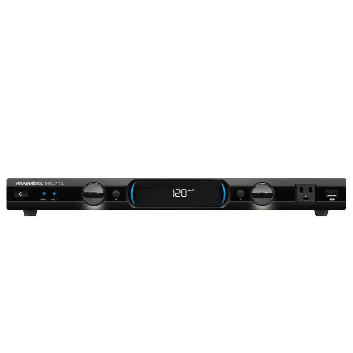 PANAMAX MR4300 Acondicionador de corriente eléctrica con voltimetro digital, 9 contactos