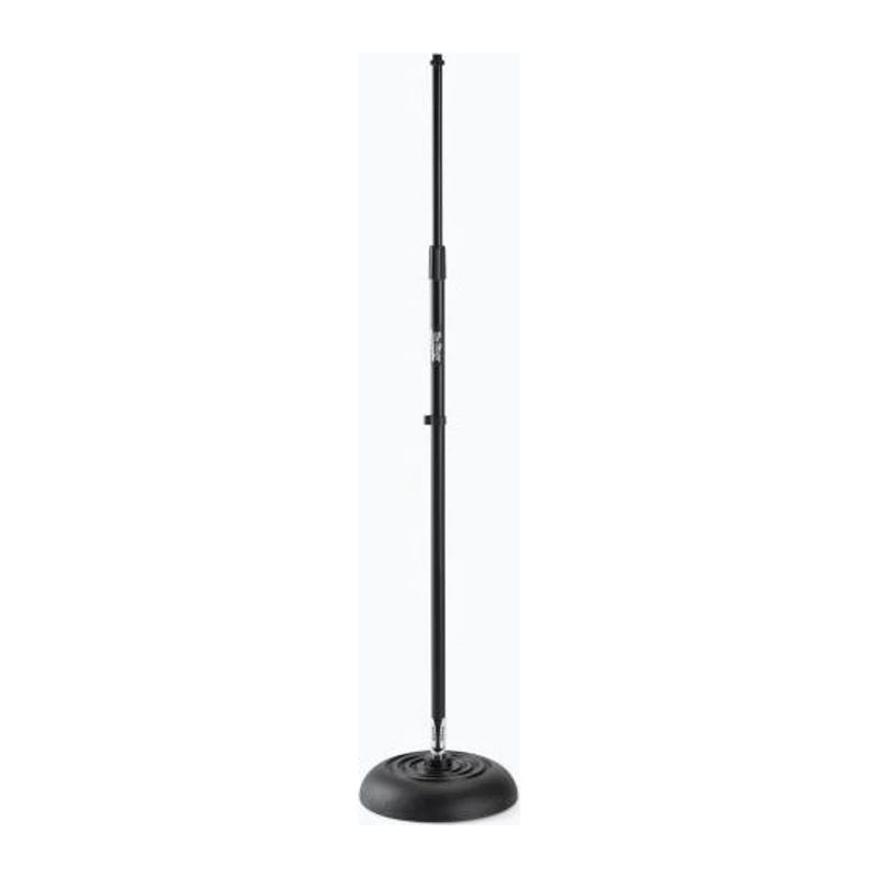 ONSTAGE MS7201QTR — pedestal de micrófono base redonda con seguro de cuarto de vuelta