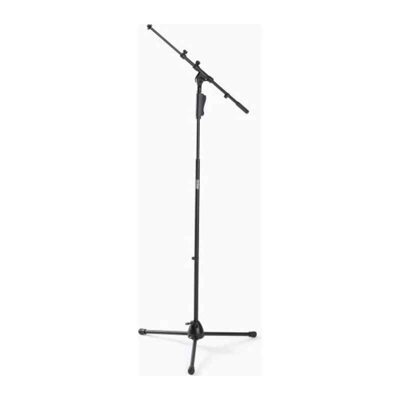 ONSTAGE MS7550 — pedestal de micrófono con brazo y base de tripié (una mano)