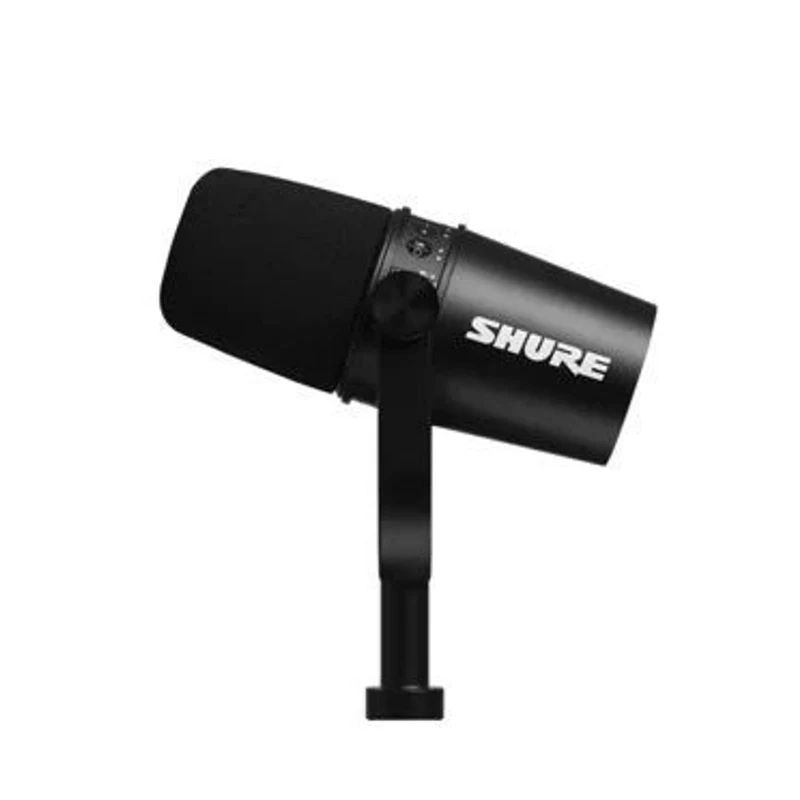 SHURE MV7-K-BNDL Microfono para podcast y home office con tripie de mesa