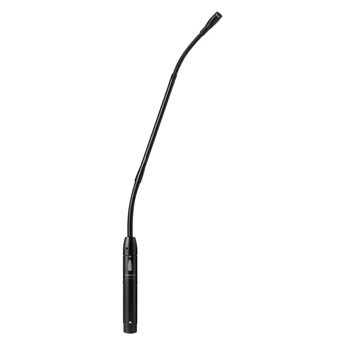 SHURE MX412S/C Micrófono cardioide cuello de ganso 12 pulgadas con interruptor de mute