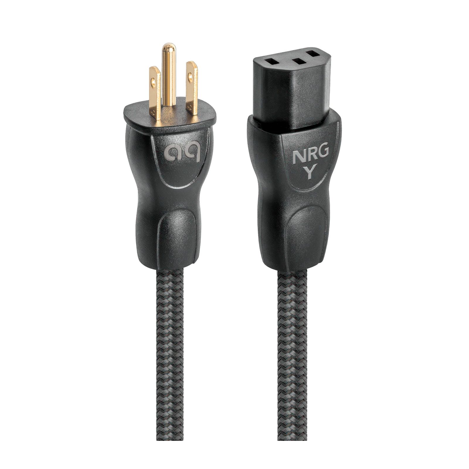 AudioQuest NRG-Y3 — Cable de corriente AC, 2 m (C13 a clavija de 3 patas)