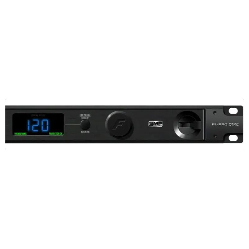 Furman PL-PRO DMC — Acondicionador de Energía 20A con Luces Retráctiles y Voltímetro/Amperímetro Digital