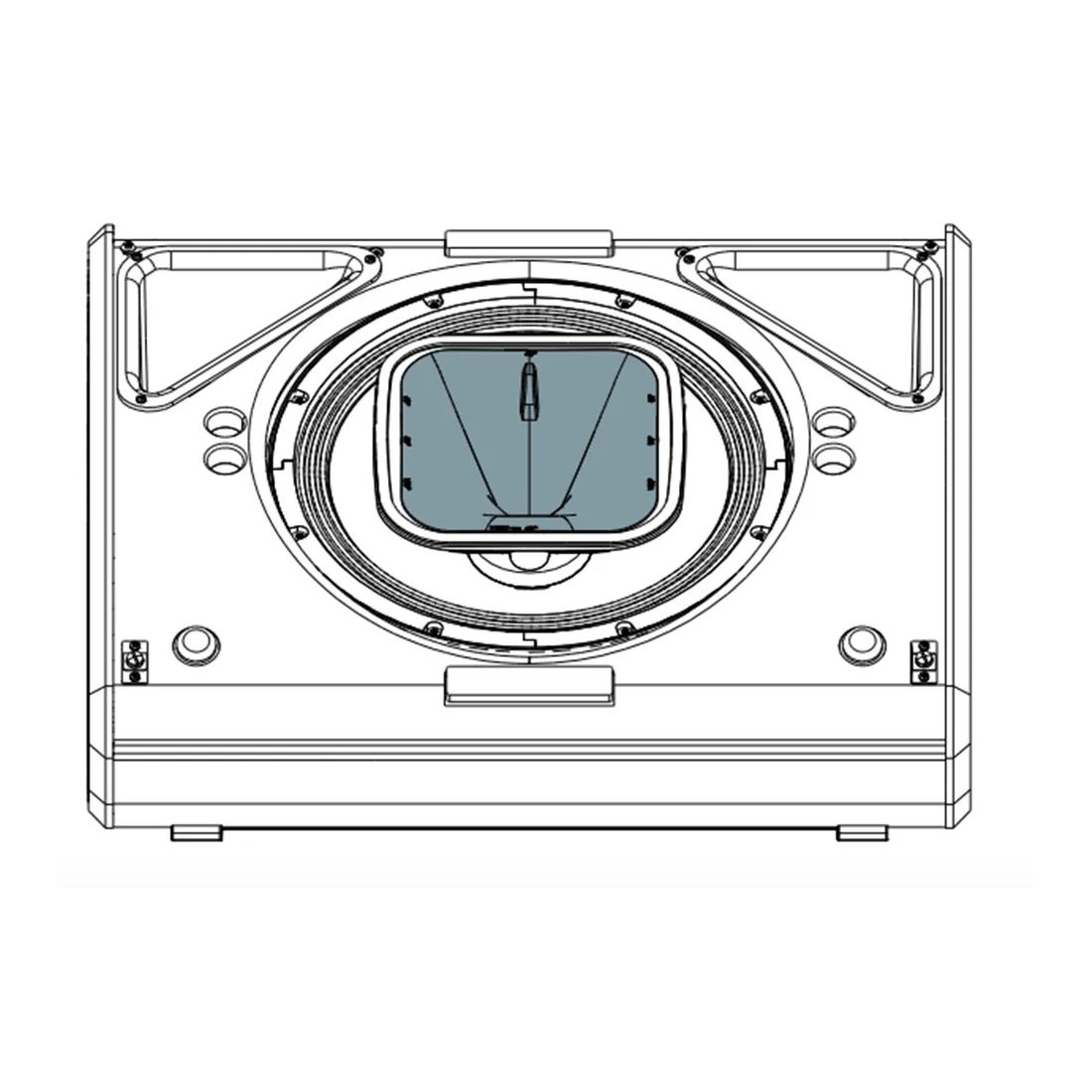 NEXO PNU-P12FLGPS Adaptador de bocina de dispersión. PS para P12