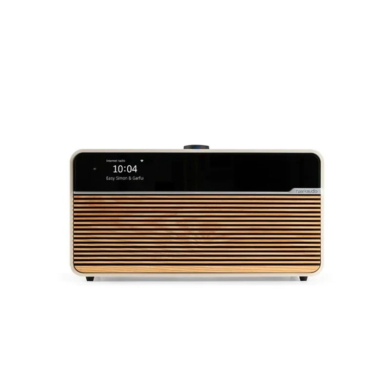 Ruark R2 Mk4 — Sistema de Música Inteligente, Laca Crema Clara