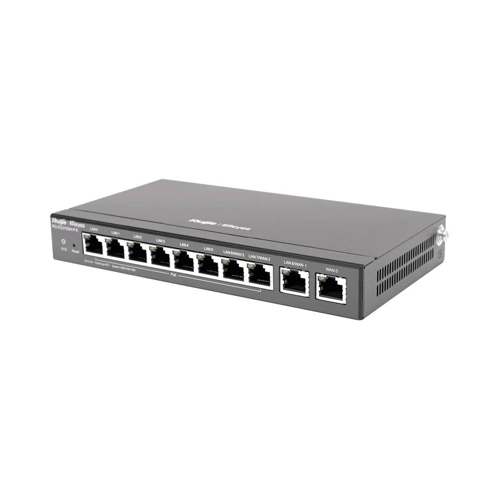 Router Balanceador con Función SD-WAN, PoE+ hasta 110 Watts, Hasta 4 Servicios de Internet y hasta 350 clientes con desempeño de 1.5 Gbps