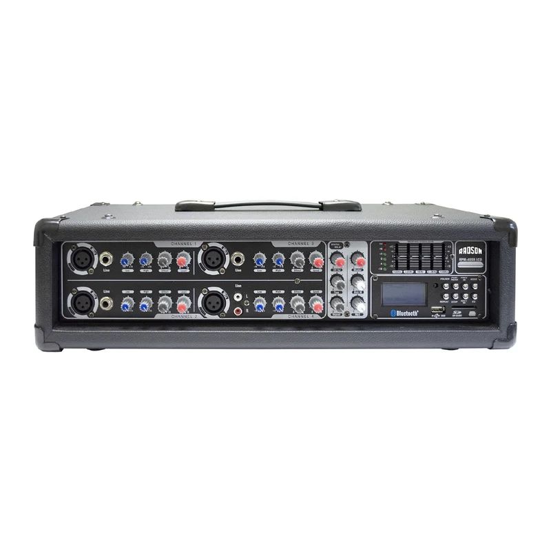 Radson Mezcladora Amplificada RPM-4 USB LCD