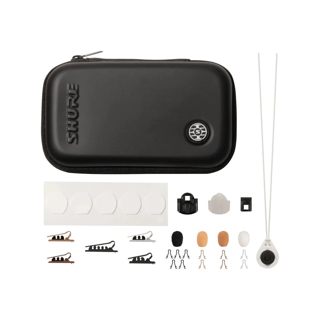 SHURE RPM40KIT Kit completo de accesorios para lavaliers serie TWINPLEX