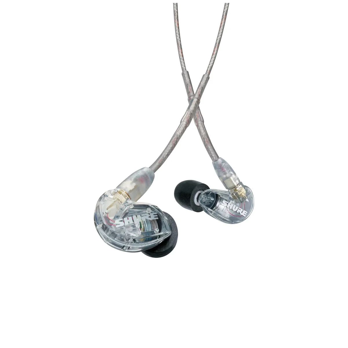 SHURE SE215-CL Audífonos Sound Isolating, cable removible de 3.5 mm , acabado transparente